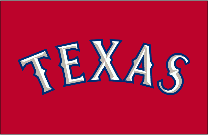 Texas Rangers 2009-2013 Jersey Logo iron on heat transfer
